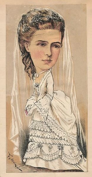 H. R. H. The Duchess of Ednburgh, 1874. Artist: Faustin
