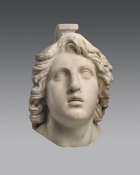 Head of Achilles (Roman copy from a Greek Original), ca 160 BC