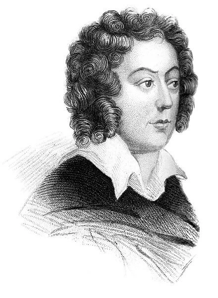 Henry Purcell, 17th century English Baroque composer, (c1850)