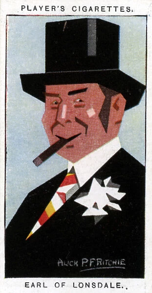 Hugh Cecil Lowther, 5th Earl of Lonsdale, British sportsman, 1926. Artist: Alick P F Ritchie