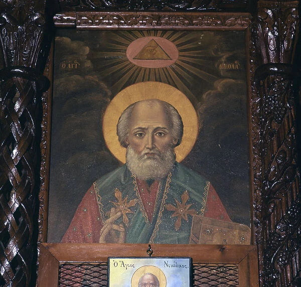 Icon of St Nicholas, 4th century