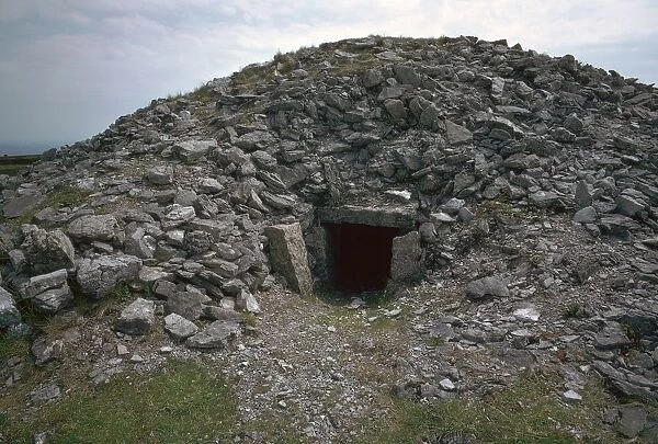 Irish burial cairn