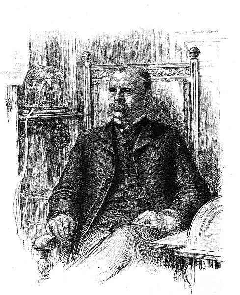 J Edward Simmons, President of the New York Stock Exchange, 1885