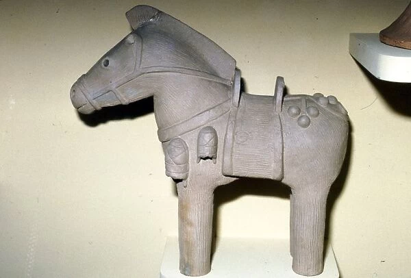 Japanese Haniwa Tomb Figure of Horse, c300-550