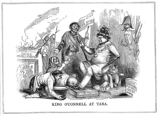 King O Connell at Tara, 1843