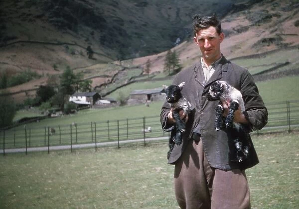 Lake District Sheep Farmer, c1960. Artist: CM Dixon