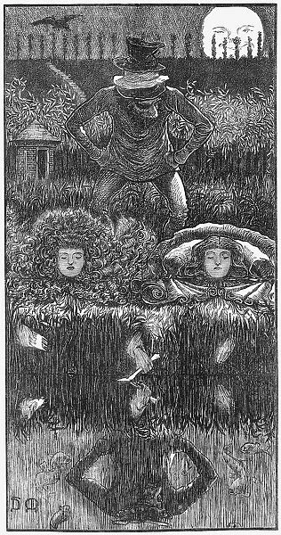 A Legend of Camelot - Part 4, 1866. Artist: George du Maurier