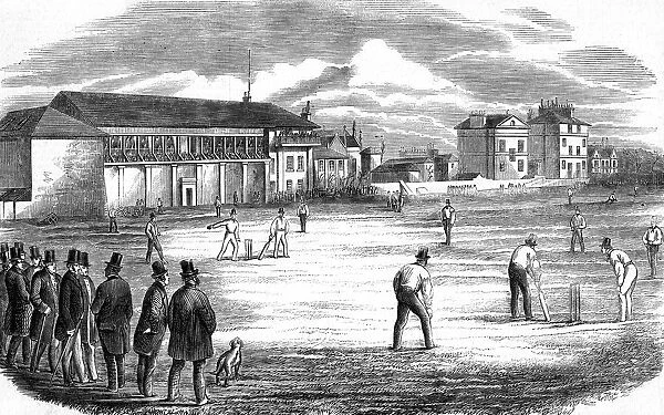 Lords Cricket Ground, London, 1858