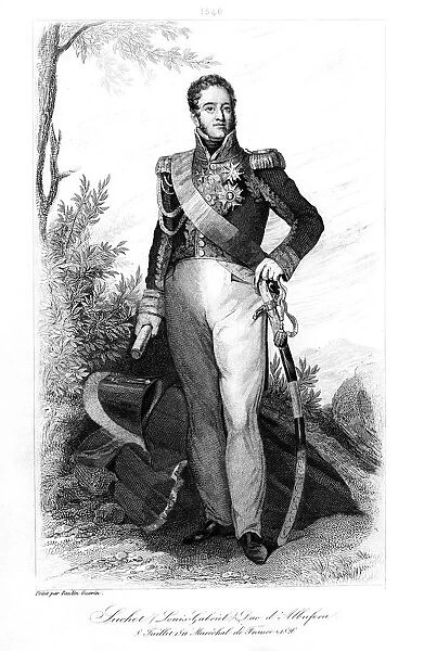 Louis Gabriel Suchet (1770-1826), duc d Albufera da Valencia and Marshal of France, 1839. Artist: Contenau