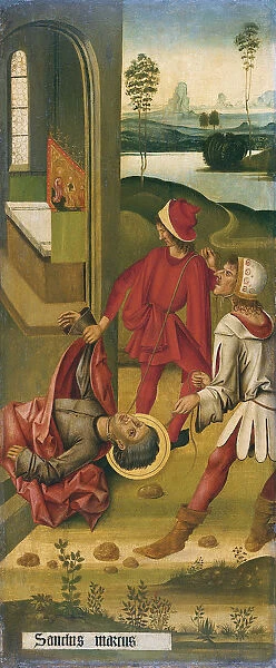 The Martyrdom of Saint Mark, 1478. Artist: Malesskircher, Gabriel (ca. 1425-1495)
