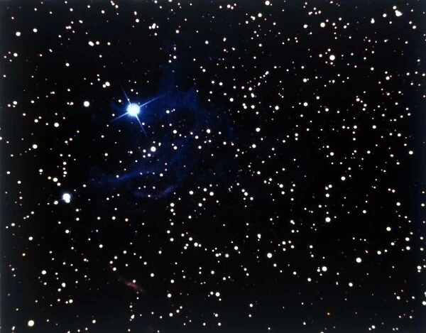 Nebulosity near the star Capella. Creator: NASA