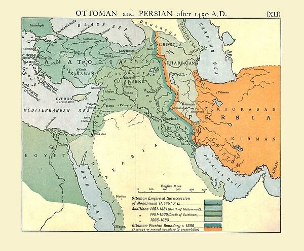 Ottoman and Persian, after 1450 A. D. c1915. Creator: Emery Walker Ltd