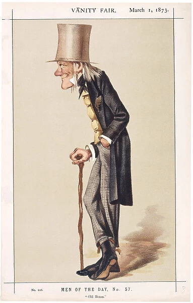 Professor Sir Richard Owen, FRS, KCB, naturalist, 1873. Artist: Spy