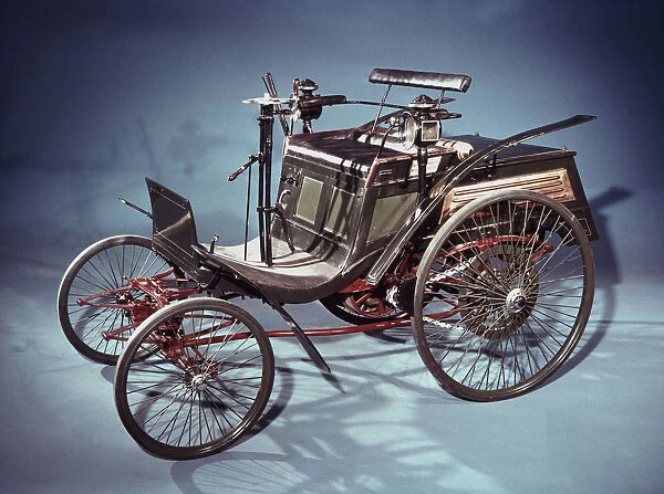 Rear-engined Benz Velo car, German, 1894