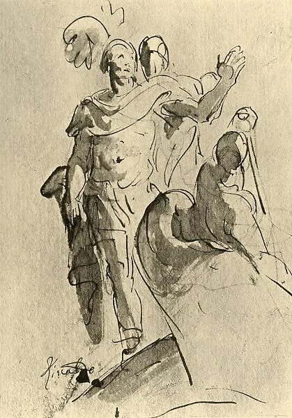 Rinaldo or Aeneas, 1757, (1928). Artist: Giovanni Battista Tiepolo
