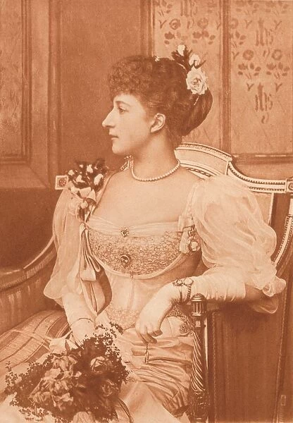 S. A. R. la Princesse Maud de Galles, c1900. Creator: Paul Dujardin