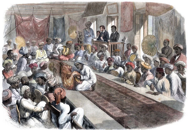 Sale at Calcutta of valuable government presents and Lucknow jewels, 1860
