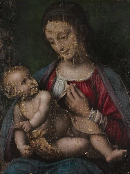 Virgin and Child, 16th century. Creator: Bernardino Luini (Italian, c. 1480-c. 1532)
