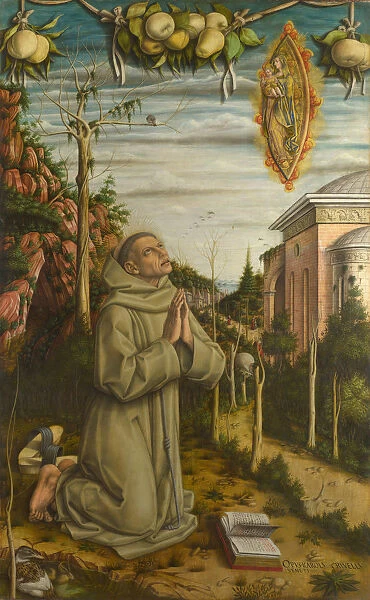 The Vision of the Blessed Gabriele, 1489. Artist: Crivelli, Carlo (c. 1435-c. 1495)