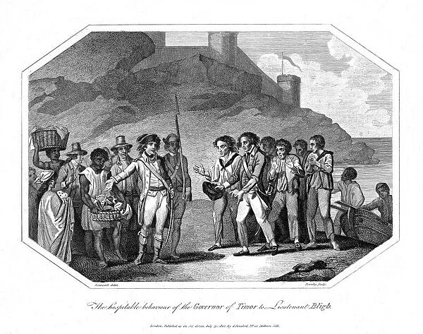 William Bligh, British naval officer received by the Governor of Timor, 14 June 1789 (1802)