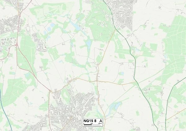 Ashfield NG15 8 Map