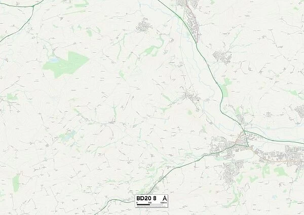 Bradford BD20 8 Map