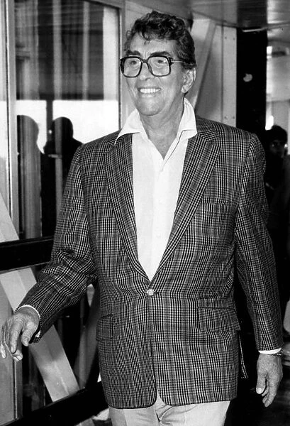 Dean Martin - July 1987 at London airport
