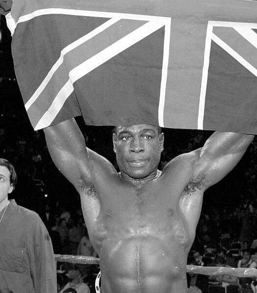 Frank Bruno leaves the ring after his third round defeat defeat by Mike Tyson