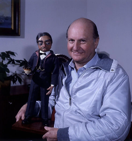 Gerry Anderson creator of the puppet Parker that appeared in Thunderbirds Circa