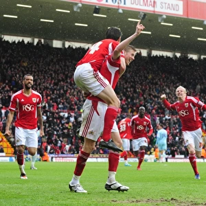 Jon Stead's Dramatic Equalizer: A Thrilling Moment from Bristol City vs. Coventry City at Ashton Gate Stadium (April 9, 2012)