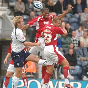 Marvin Elliott Beats Liam Chilvers and Lee Trundle in the air