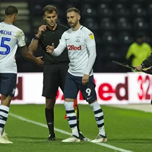 Lukas Nmecha Wishes Louis Moult Luck