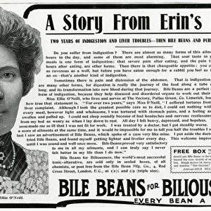 Advert / Bile Beans 1906
