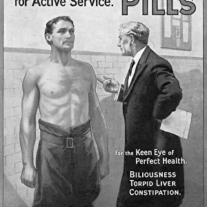 Advertisement, Carters Little Liver Pills, WW1
