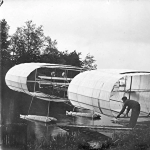 Bleriot III 1906 floatplane