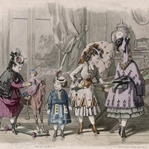 Child Fashions C. 1870