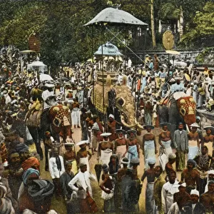 Kandy - Sri Lanka - Buddhist Procession