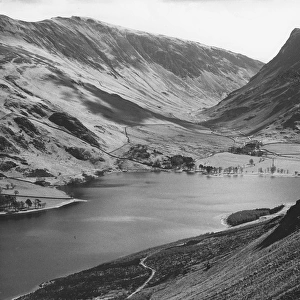 Lake Buttermere and the Honister Pass Lake District