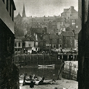 Looking East to Church Street, Whitby, Yorkshire