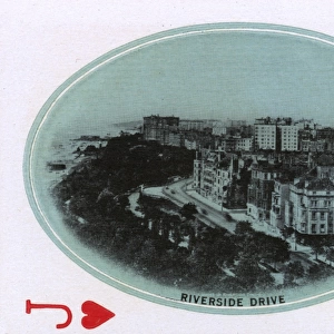 New York City - Playing card - Riverside Drive