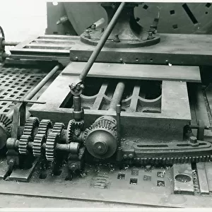 Photograph of Old Face Plate Lathe