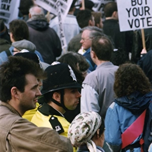 Poll Tax demonstration, Central London