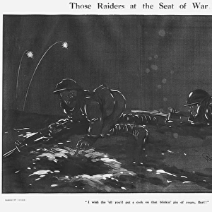 Those Raiders at the Seat of War by Bruce Bairnsfather