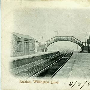 Railway Station, Willington Quay, Northumberland