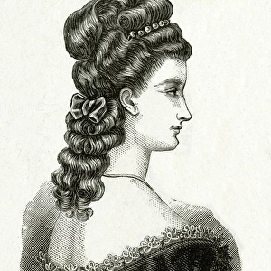 Victorian woman 1875