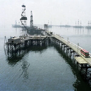 Soviet Caspian Sea oil fields, 1978