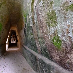 Antro della Sibilla, Cave of the Sibyl, Cumae, Bacoli, Pozzuoli, Naples, Campania