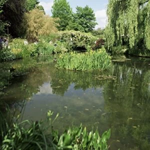 The garden of the painter Claude Monet, Giverny, Haute-Normandie (Normandy)