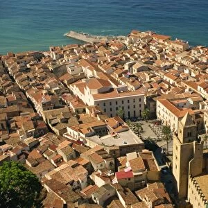 Old town viewed from La Rocca