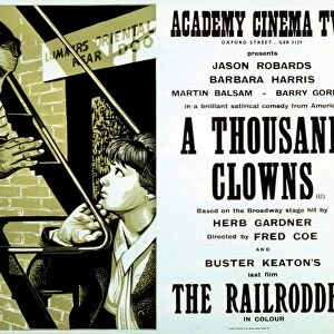 Academy Poster for Fred Coes A Thousand Clowns (1965)